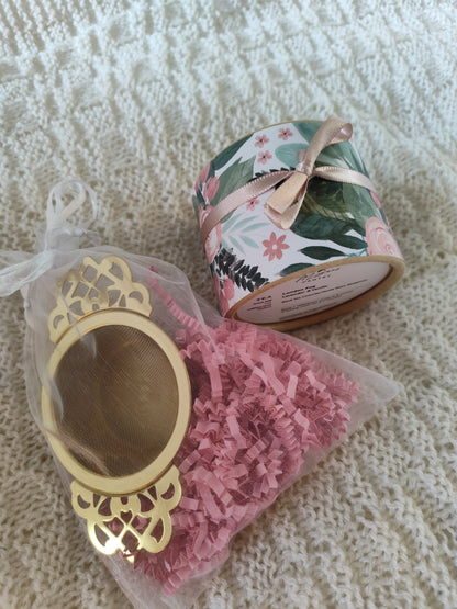 London Fog Tea Blend (Megan's Pantry) & Tea Strainer Set