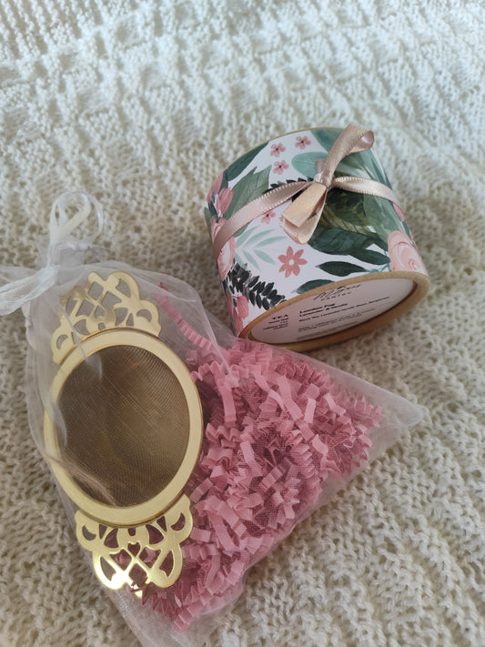 London Fog Tea Blend (Megan's Pantry) & Tea Strainer Set